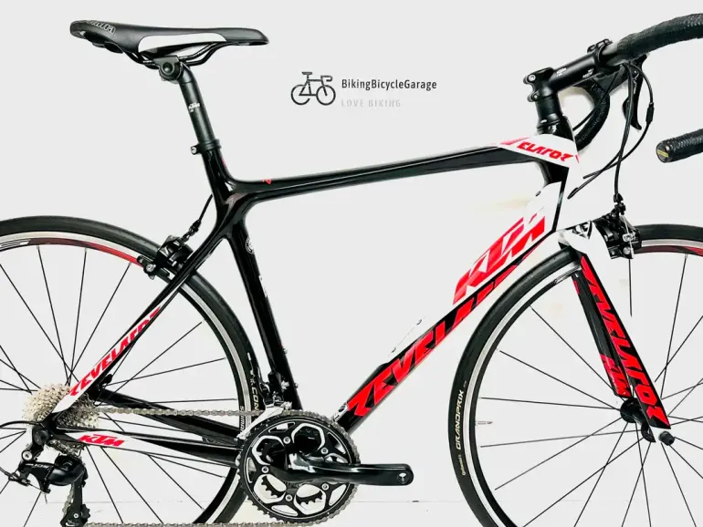 Used KTM KTM Revelator 3300 - 11-Speed Shimano 105 C 2017 (55cm) 2017 Road & Gravel, Black — image 5 of 8
