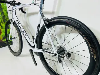 Used Eddy Merckx Eddy Merckx San Remo 76 - SRAM RED ETAP 11-Speed  2017 (61cm) 2017 Road & Gravel, White — image 4 of 7