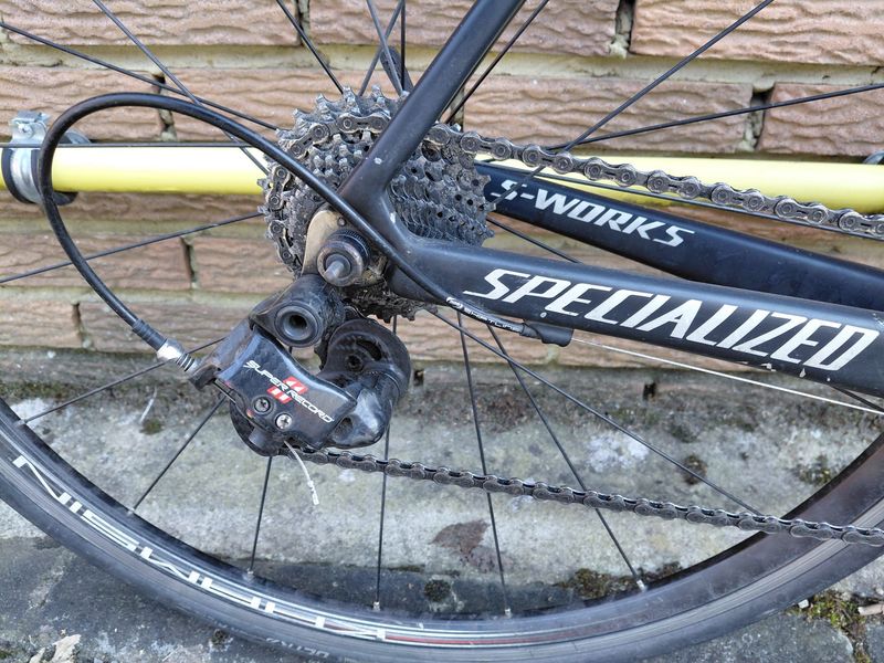 Gebrauchtes Specialized Tarmac Campagnolo Super Record 2013 Road & Gravel, Schwarz — Bild 2 von 5