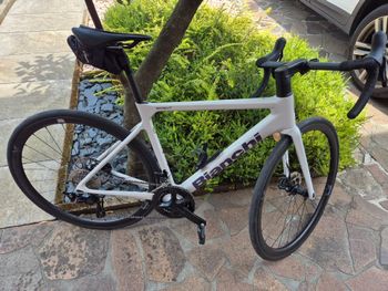 Bianchi Sprint 105 2025 2025 Road & Gravel usato, Bianco — immagine 10 di 10