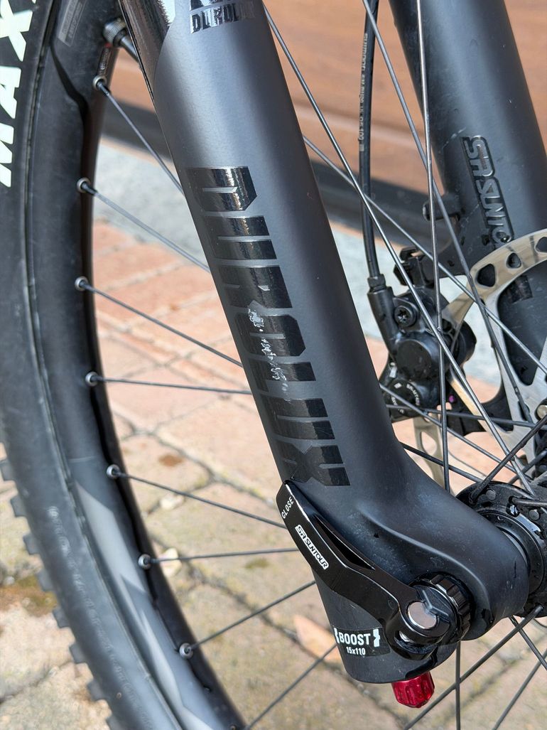 Used Giant Reign E+ 3 2024 2024 Mountainbike, Light Gray, 29 — image 4 of 11