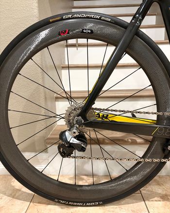 Used Boardman Air Custom Shimano Dura Ace Di2 2018 Road & Gravel, Light Gray — image 42 of 50