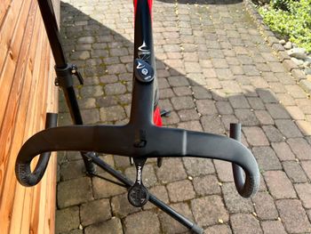 Used Pinarello DOGMA F RED ETAP AXS Disc 2024 Frameset 2024 Road & Gravel, Red — image 5 of 8