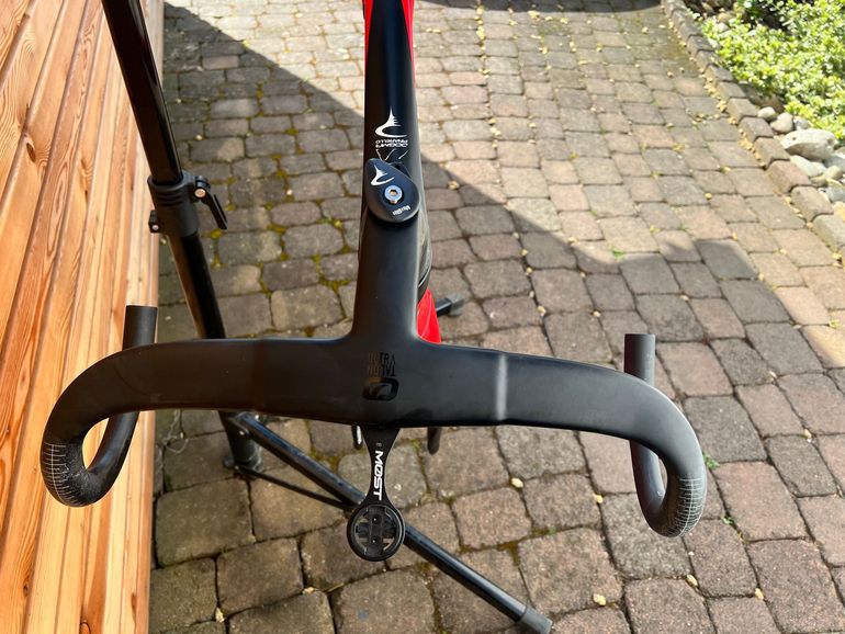 Used Pinarello DOGMA F RED ETAP AXS Disc 2024 Frameset 2024 Road & Gravel, Red — image 5 of 8