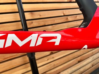 Used Pinarello DOGMA F RED ETAP AXS Disc 2024 Frameset 2024 Road & Gravel, Red — image 6 of 8