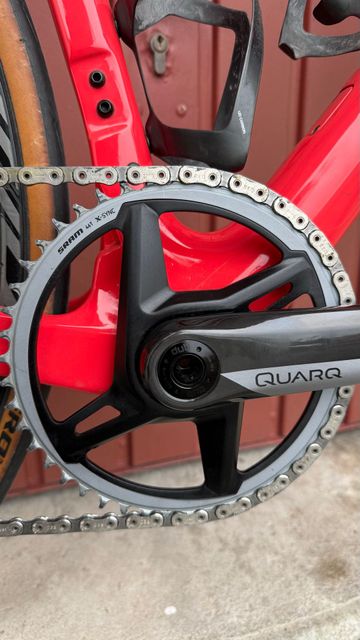 Orbea Orca SRAM Force eTap AXS 2021 Road & Gravel usato, Rosso — immagine 2 di 5