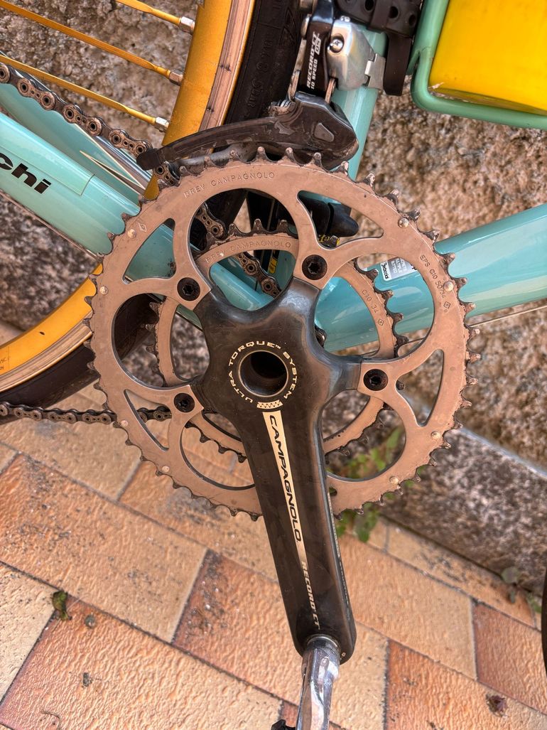 Used Bianchi Bianchi Custom Campagnolo Record 2006 Road & Gravel — image 3 of 6