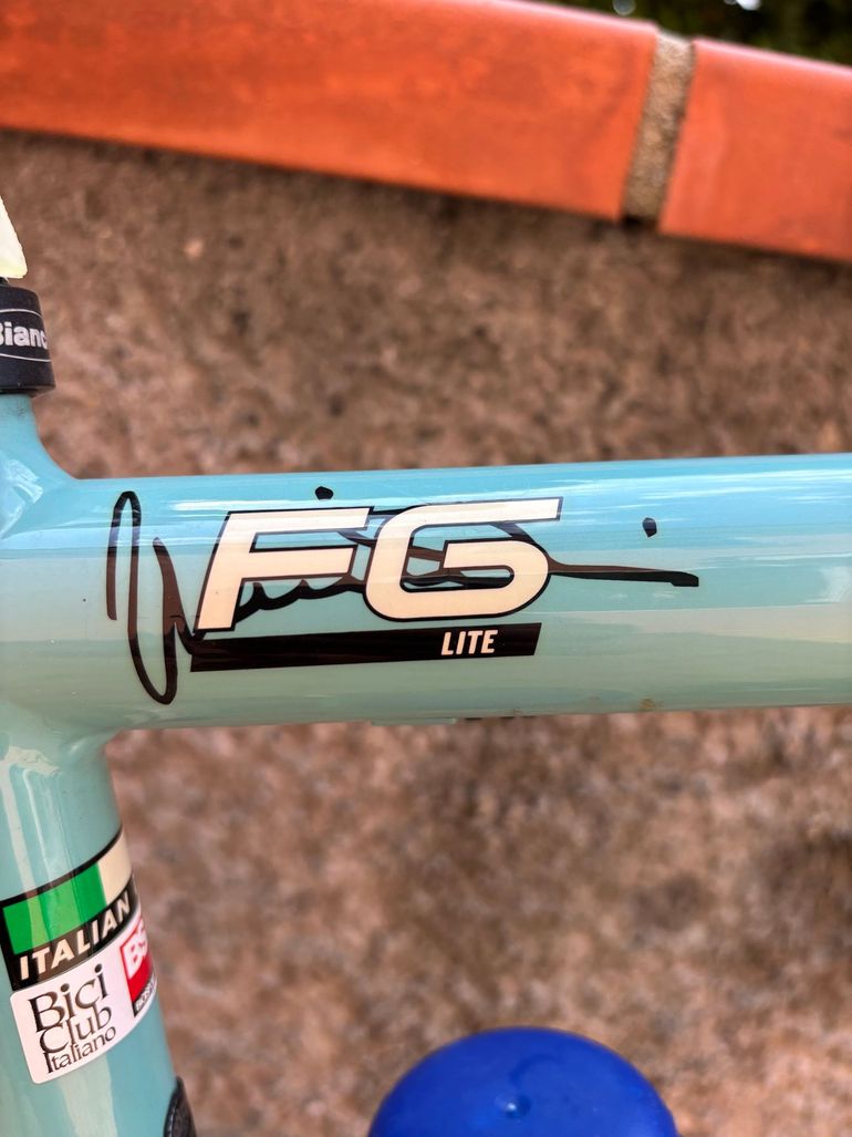 Used Bianchi Bianchi Custom Campagnolo Record 2006 Road & Gravel — image 6 of 6