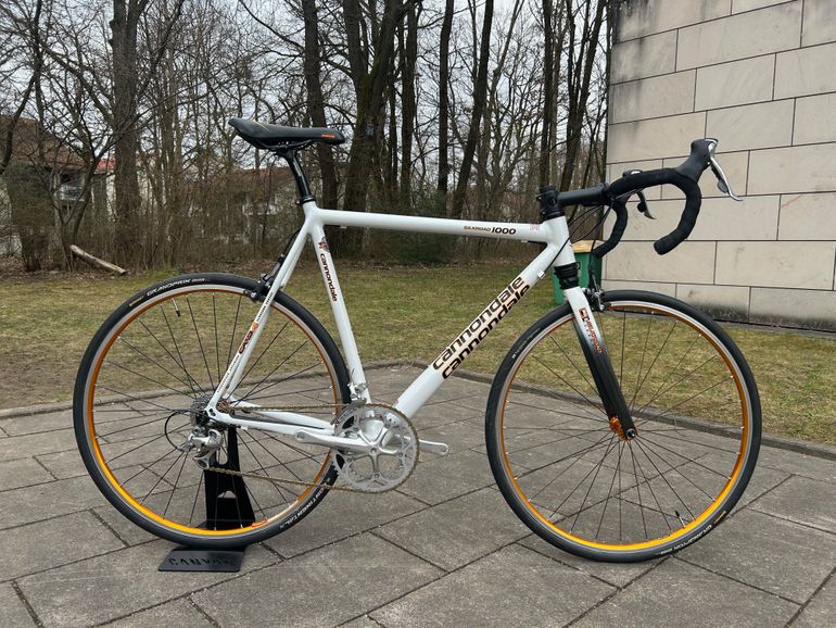 Used Cannondale Silkroad 1000 CAAD3 2001 Road & Gravel, Weiß — image 4 of 11