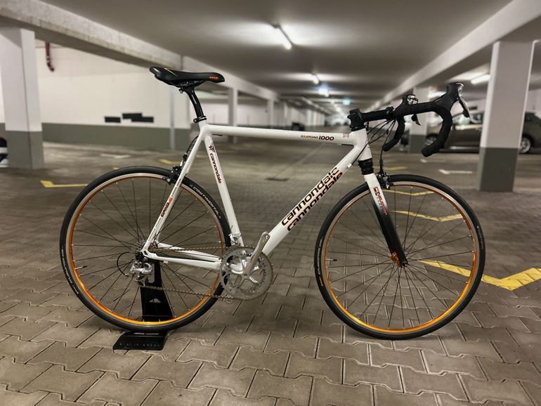 Used Cannondale Silkroad 1000 CAAD3 2001 Road & Gravel, Weiß — image 7 of 11