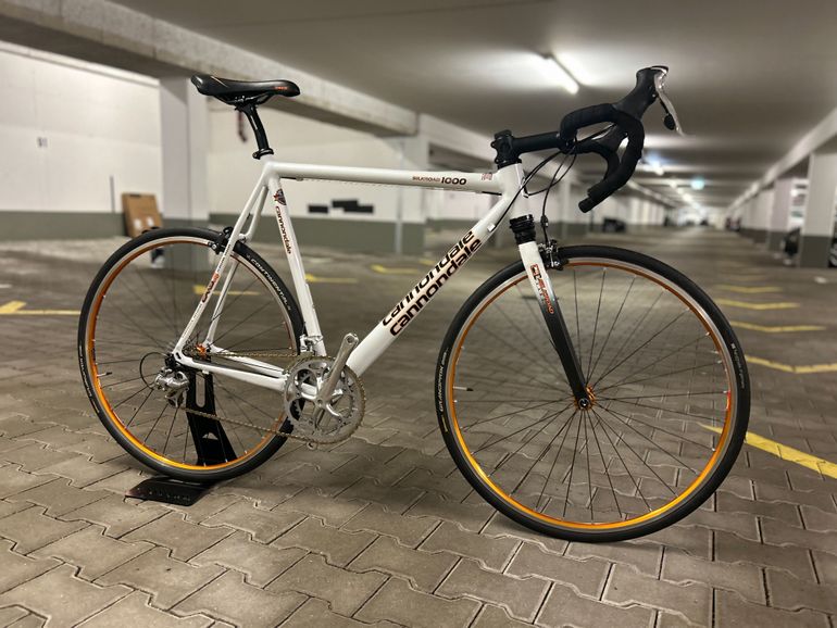 Used Cannondale Silkroad 1000 CAAD3 2001 Road & Gravel, Weiß — image 8 of 11
