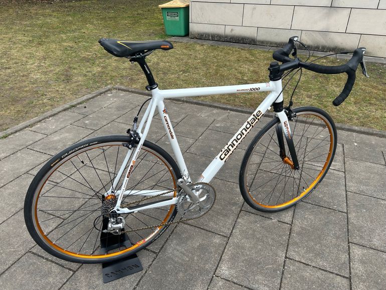 Used Cannondale Silkroad 1000 CAAD3 2001 Road & Gravel, Weiß — image 3 of 11