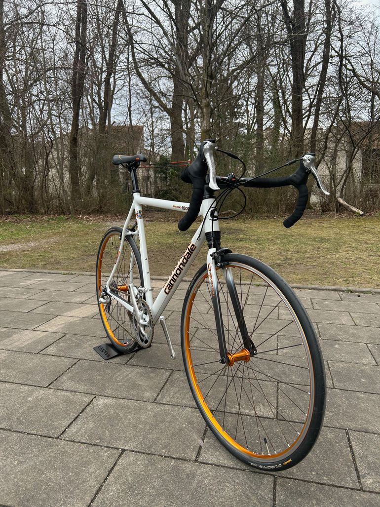 Used Cannondale Silkroad 1000 CAAD3 2001 Road & Gravel, Weiß — image 5 of 11
