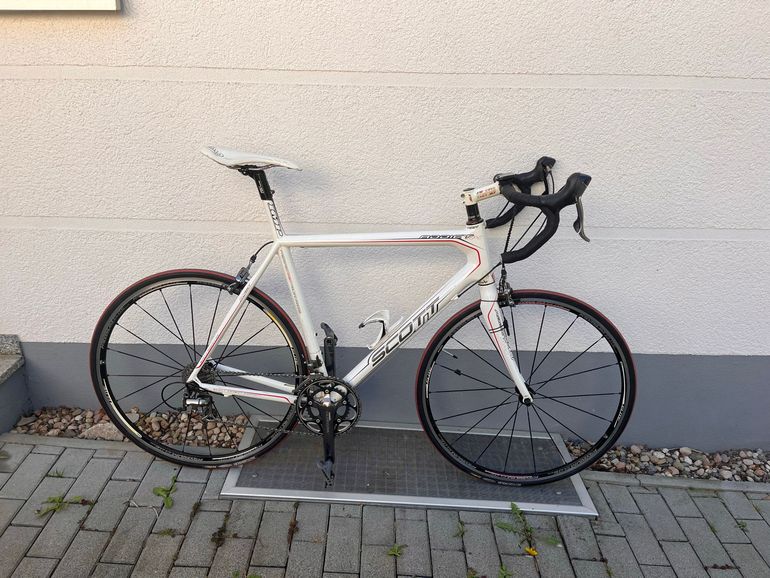 Used Scott Addict Shimano Ultegra 2009 Road & Gravel, Weiß — image 1 of 5