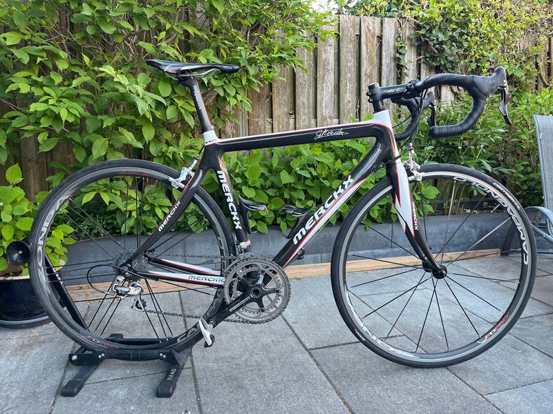 Used Eddy Merckx Custom Campagnolo Centaur 2010 Road & Gravel, Black — image 1 of 3