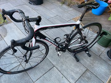 Used Eddy Merckx Custom Campagnolo Centaur 2010 Road & Gravel, Black — image 2 of 3