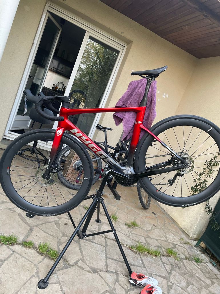 Used Hygge Hygge Custom Frameset 2025 Road & Gravel, Rojo — image 1 of 4