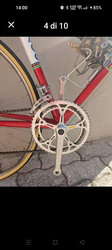 Used Colnago Custom Campagnolo Super Record 1982 Road & Gravel, Red — image 3 of 7