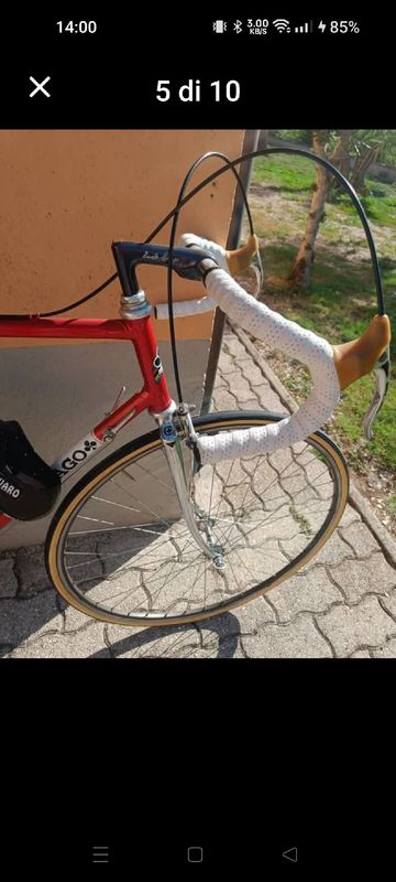 Used Colnago Custom Campagnolo Super Record 1982 Road & Gravel, Red — image 4 of 7