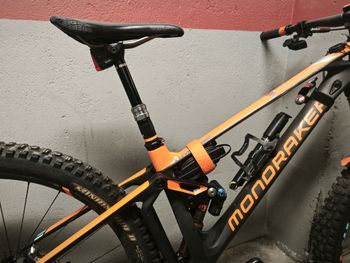 Used Mondraker Foxy SRAM X01 Eagle AXS 2020 Mountainbike, Naranja — image 4 of 14
