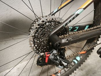 Used Mondraker Foxy SRAM X01 Eagle AXS 2020 Mountainbike, Naranja — image 2 of 14