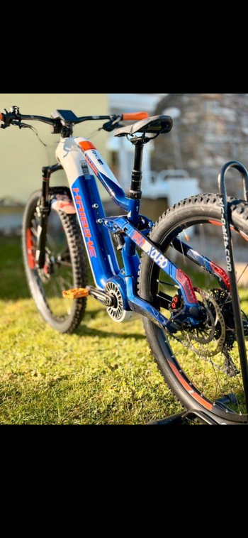 Used Haibike Flyon 5.0 Haibike Flyon 5.0 Custom SRAM NX 2021 Mountainbike, White — image 5 of 10