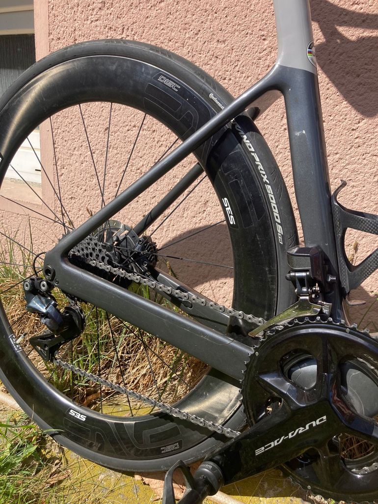 Used Orbea Orca Shimano Dura Ace Di2 2020 Road & Gravel, Gris claro — image 4 of 6