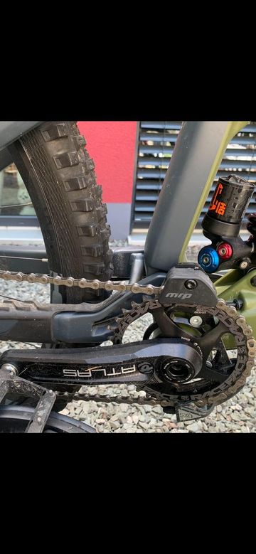 Used CUBE TWO15 HPC SL 2022 2022 Mountainbike, Green, 29 — image 3 of 6