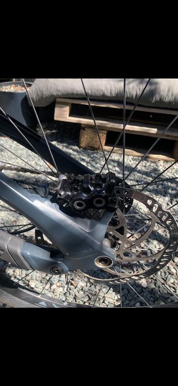 Used CUBE TWO15 HPC SL 2022 2022 Mountainbike, Green, 29 — image 4 of 6