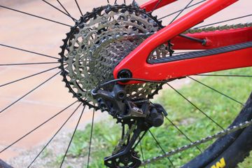 Gebrauchtes Scott Spark Shimano Deore XT 2022 Mountainbike, Rot — Bild 7 von 7