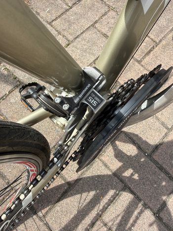Used Atala Bici Trekking Atala Time Out 28” – 21 Velocità Shimano – Telaio Alluminio 2009 Urban, Light Gray — image 9 of 12