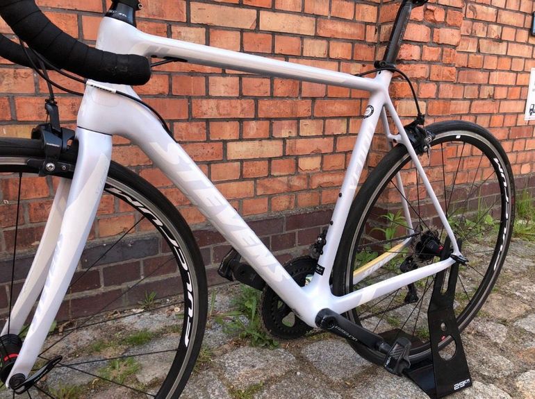 Used Stevens Stevens Custom Shimano Ultegra 2020 Road & Gravel, Blanco — image 2 of 11