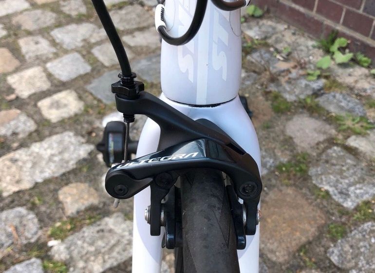 Used Stevens Stevens Custom Shimano Ultegra 2020 Road & Gravel, Blanco — image 9 of 11