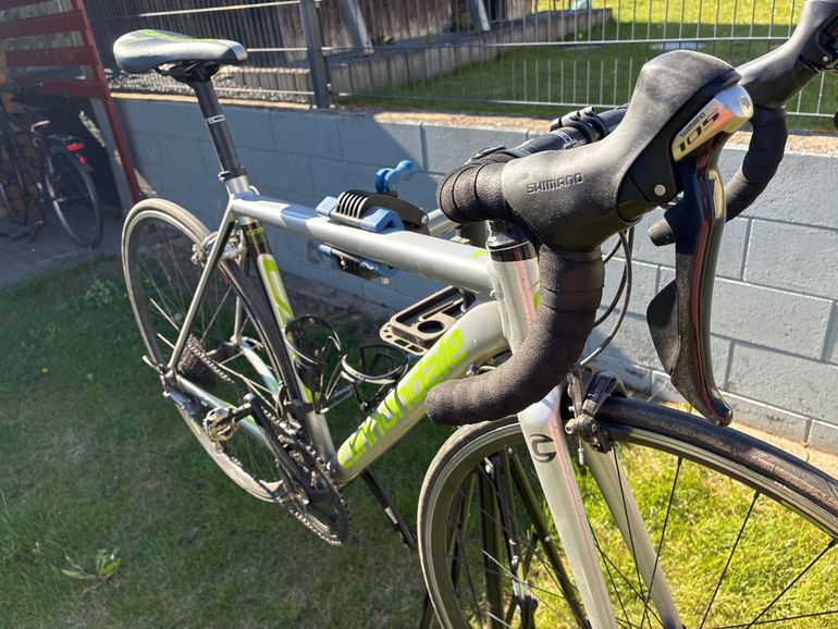 Used Cannondale CAAD Optimo 105 2018 2018 Road & Gravel, Light Gray — image 6 of 6