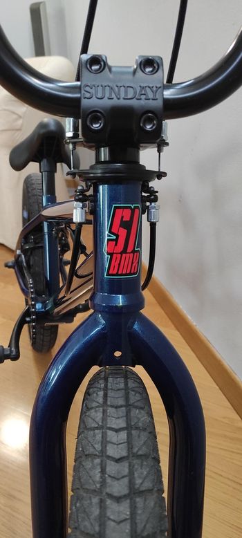 Used SI BMX SIBMX DUVEL 18" 2022 Youth, Blau — image 4 of 7