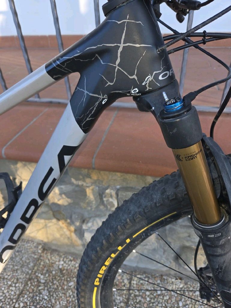 Orbea ALMA M TEAM 2021 2021 Mountainbike usato, Grigio chiaro — immagine 6 di 9