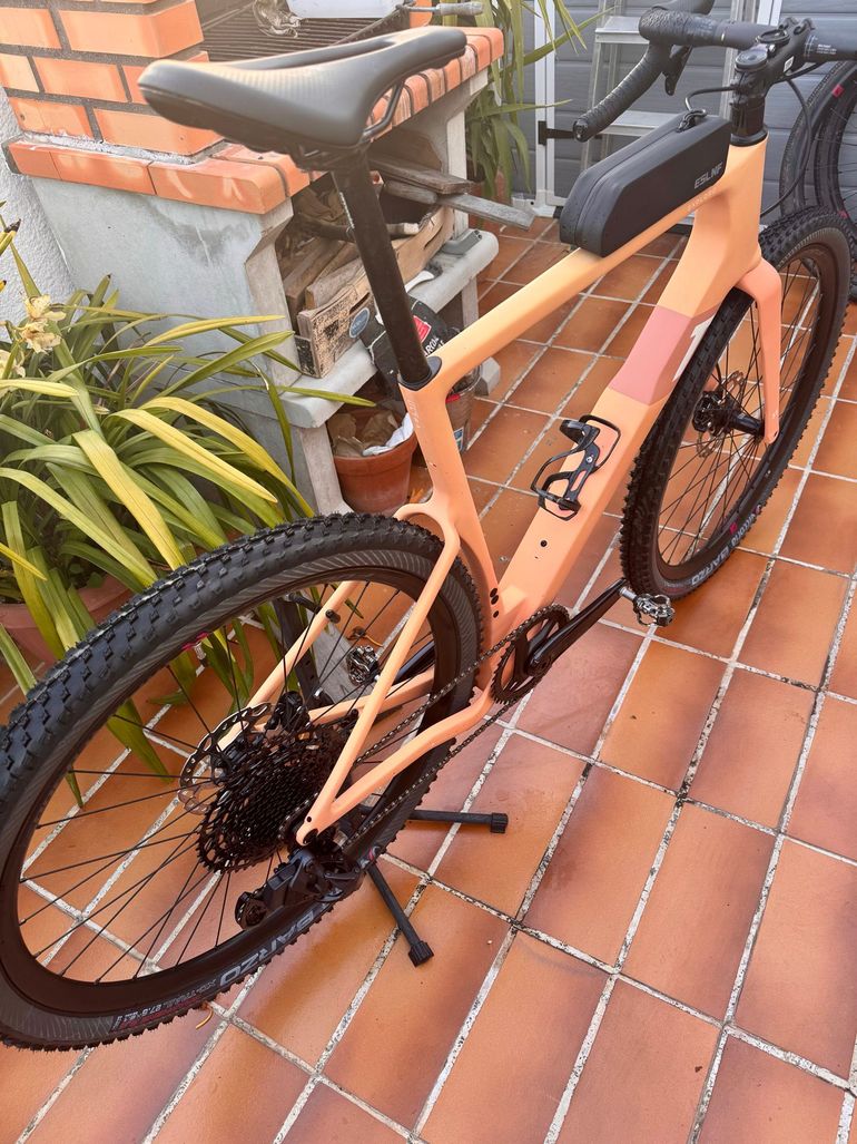 Used 3T Exploro SRAM Rival eTap AXS 2024 Road & Gravel, Orange — image 3 of 9