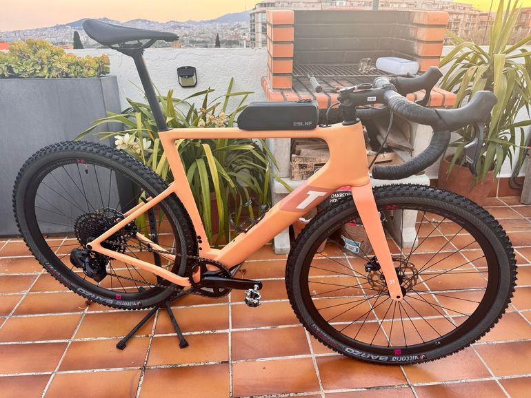 Used 3T Exploro SRAM Rival eTap AXS 2024 Road & Gravel, Orange — image 1 of 9