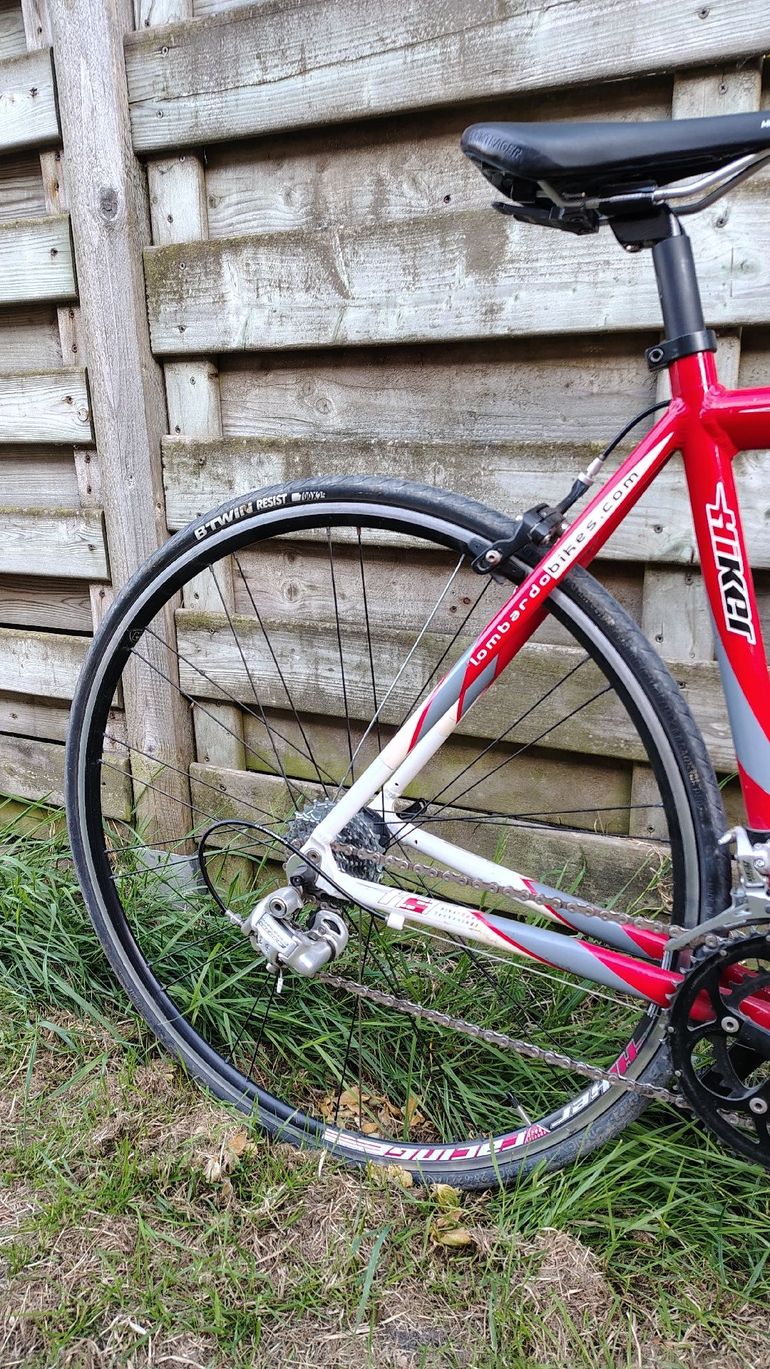 Used hicker Hicker Custom Campagnolo Veloce 2013 Road & Gravel, Rot — image 3 of 12