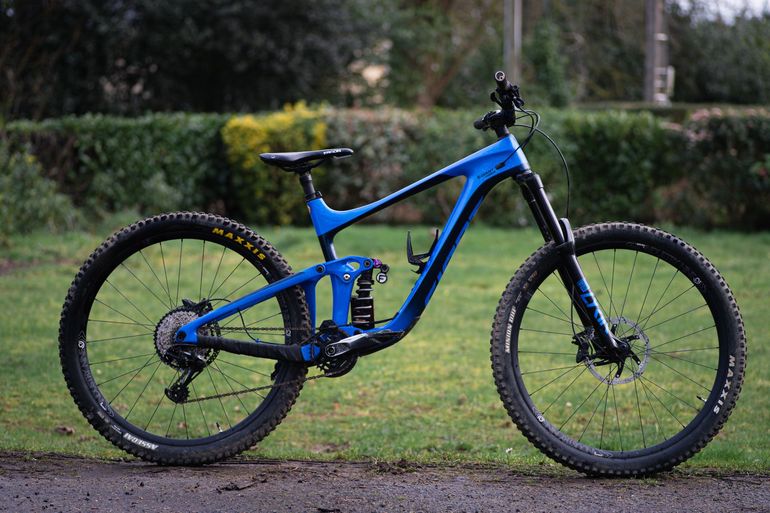 Used Giant Reign SRAM GX Eagle 2020 Mountainbike, Blue — image 1 of 5