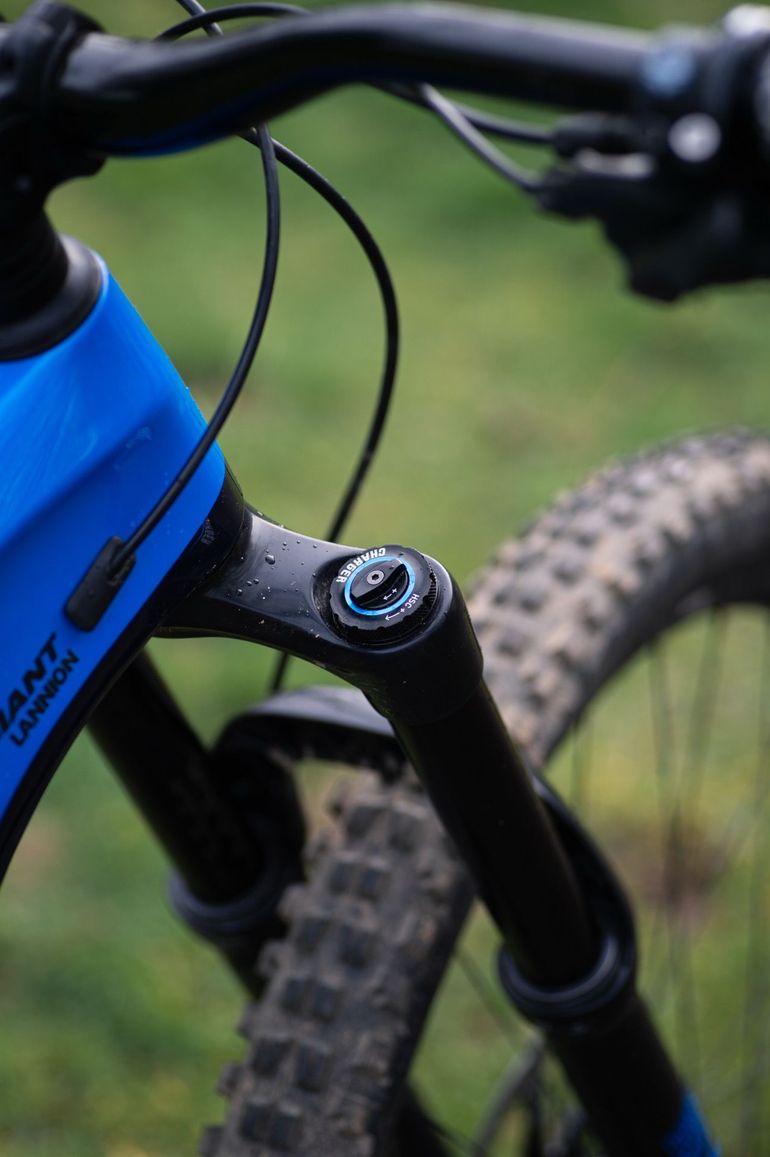 Used Giant Reign SRAM GX Eagle 2020 Mountainbike, Blue — image 3 of 5