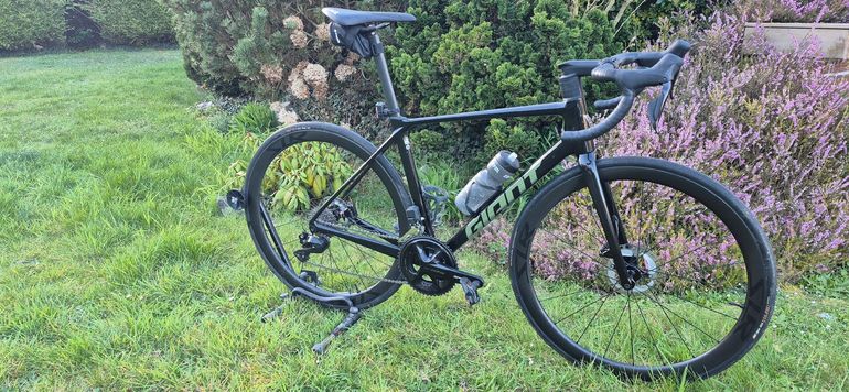 Used Giant TCR Advanced Pro 1 Di2 2025 2025 Road & Gravel, Black — image 2 of 3