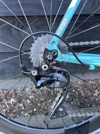 Used Bianchi Impulso 105 Vacansoleil DCM 2012 2012 Road & Gravel, Blau — image 8 of 11