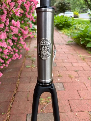 Used Masi Titanio Frameset 2023 Frameset 2023 Road & Gravel, Light Gray — image 3 of 3