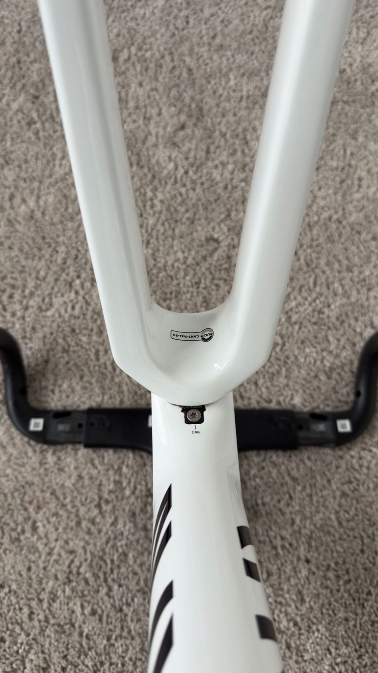 Used Canyon Ultimate CF 7 2026 Frameset 2026 Road & Gravel, White — image 10 of 21