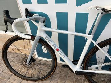 Used De Rosa Merak Campagnolo Super Record EPS 2021 Road & Gravel, White — image 7 of 10