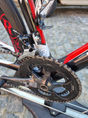 Used Trek Trek Madone 6.9 - Team Radio Shack - Michał Kwiatkowski 2011 Road & Gravel, Rot — image 8 of 13