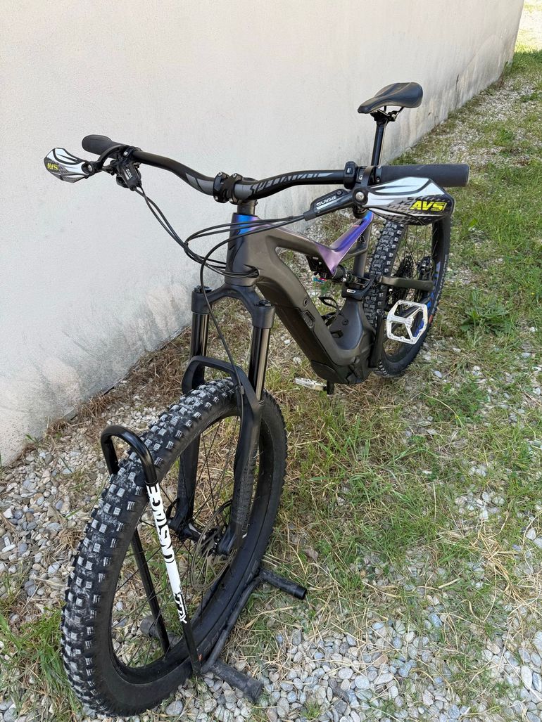 Used Specialized Men's Turbo Levo FSR Comp Carbon 6Fattie/29 2018 2018 Mountainbike, Blue, 29 — image 2 of 8