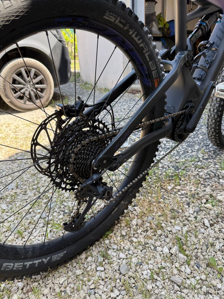 Used Specialized Men's Turbo Levo FSR Comp Carbon 6Fattie/29 2018 2018 Mountainbike, Blue, 29 — image 5 of 8