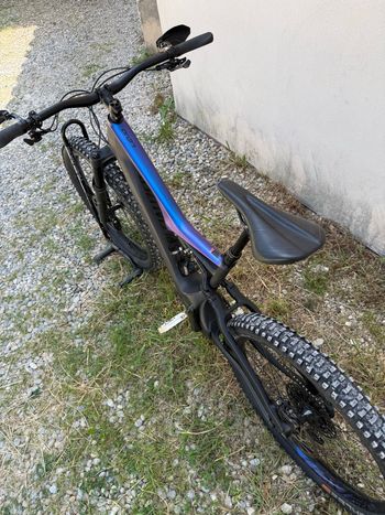 Used Specialized Men's Turbo Levo FSR Comp Carbon 6Fattie/29 2018 2018 Mountainbike, Blue, 29 — image 3 of 8
